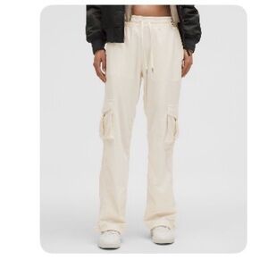 NWT Lululemon Dance Studio Relaxed-Fit Rise Cargo Pant - Light Ivory - SOLD OUT
